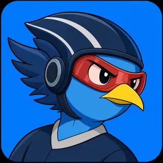 Sonic Boom avatar — a cartoon bird pilot portrait from the game